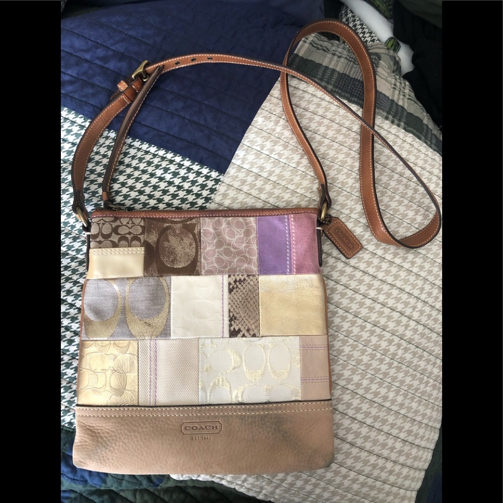 Coach Patchwork Crossbody. Excellent Condition. - image 2